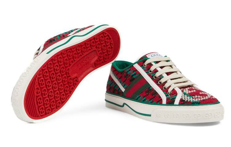 (WMNS) Gucci Tennis 1977 'Houndstooth Motif' 645978-2KT30-8262 - 5