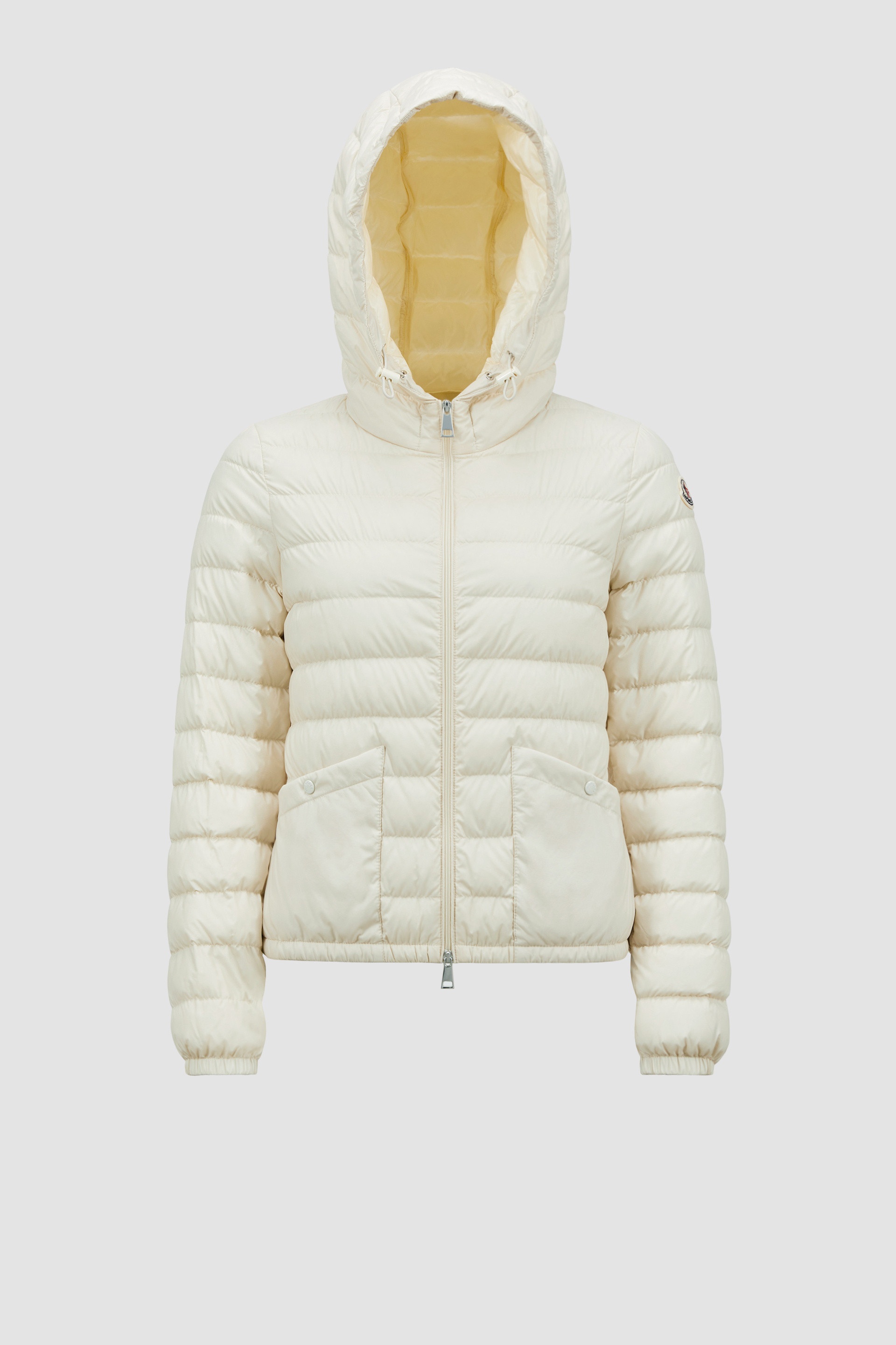 Moncler Hede Hooded Short Down Jacket | REVERSIBLE