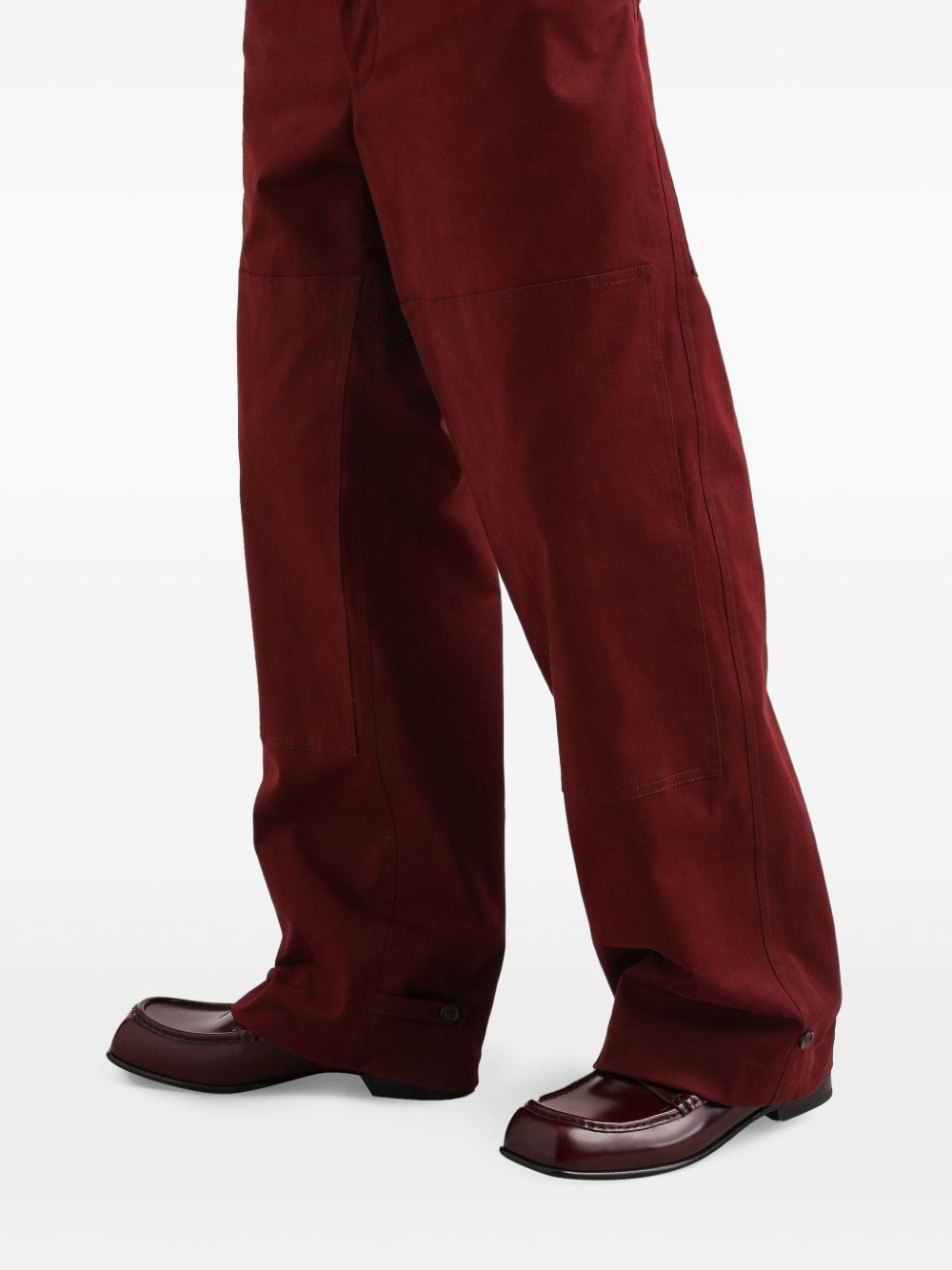 straight-leg trousers - 5