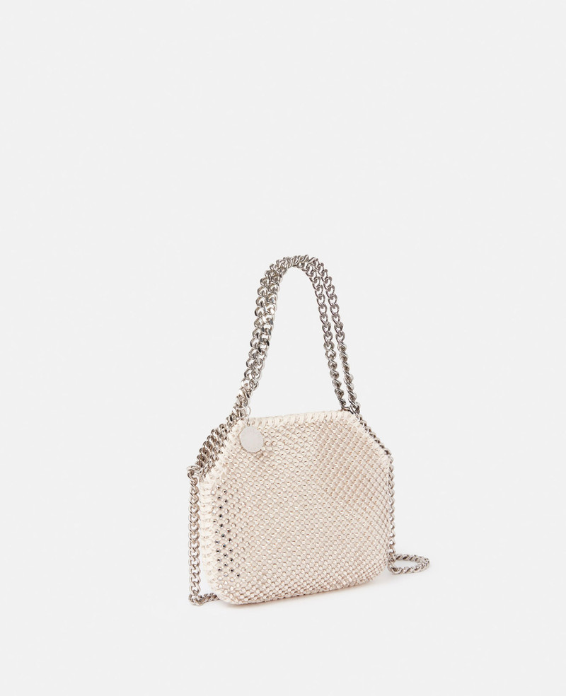 Stella McCartney Falabella Crystal Mesh Mini Tote Bag outlook