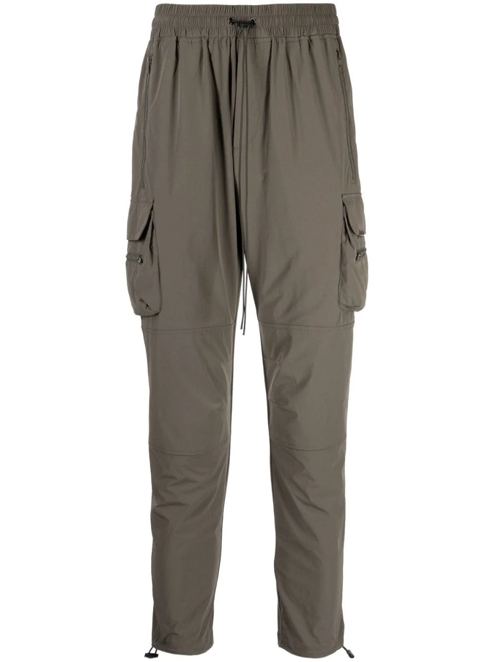 drawstring-waistband track pants - 1
