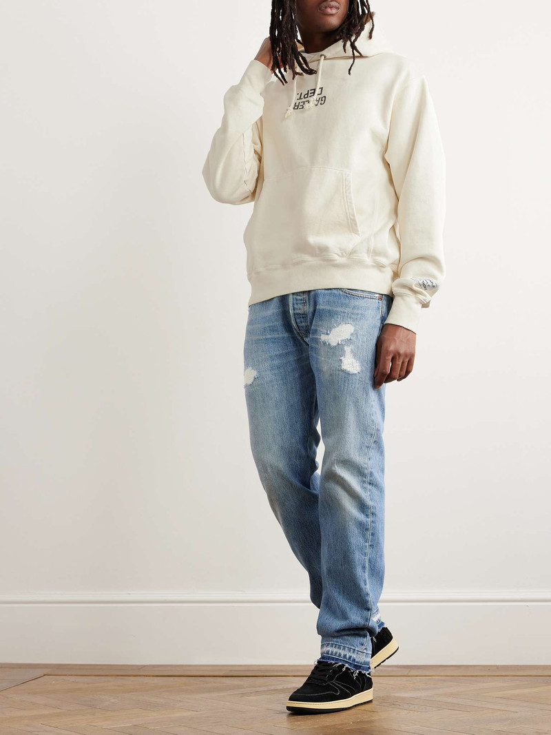GALLERY DEPT. Logo-Print Cotton-Jersey Hoodie outlook