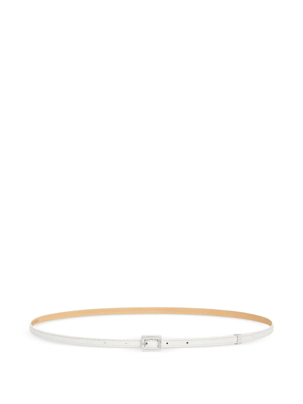 square-buckle belt - 1