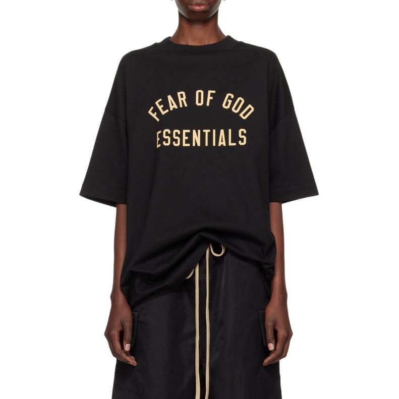 Fear of God Essentials Jersey Crewneck Tee 'Black' 125BT244190F - 3