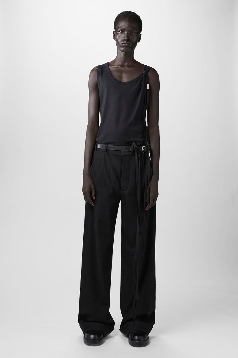 Albert Loose Fit Trousers Brushed Wool - 4