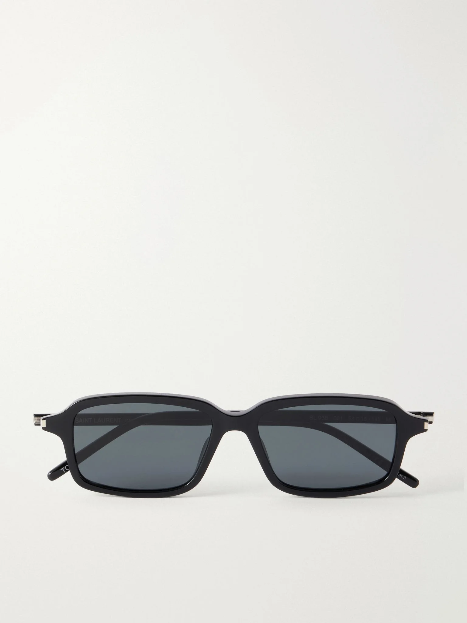 SL 938 Square-Frame Recycled Acetate Sunglasses Black - 1