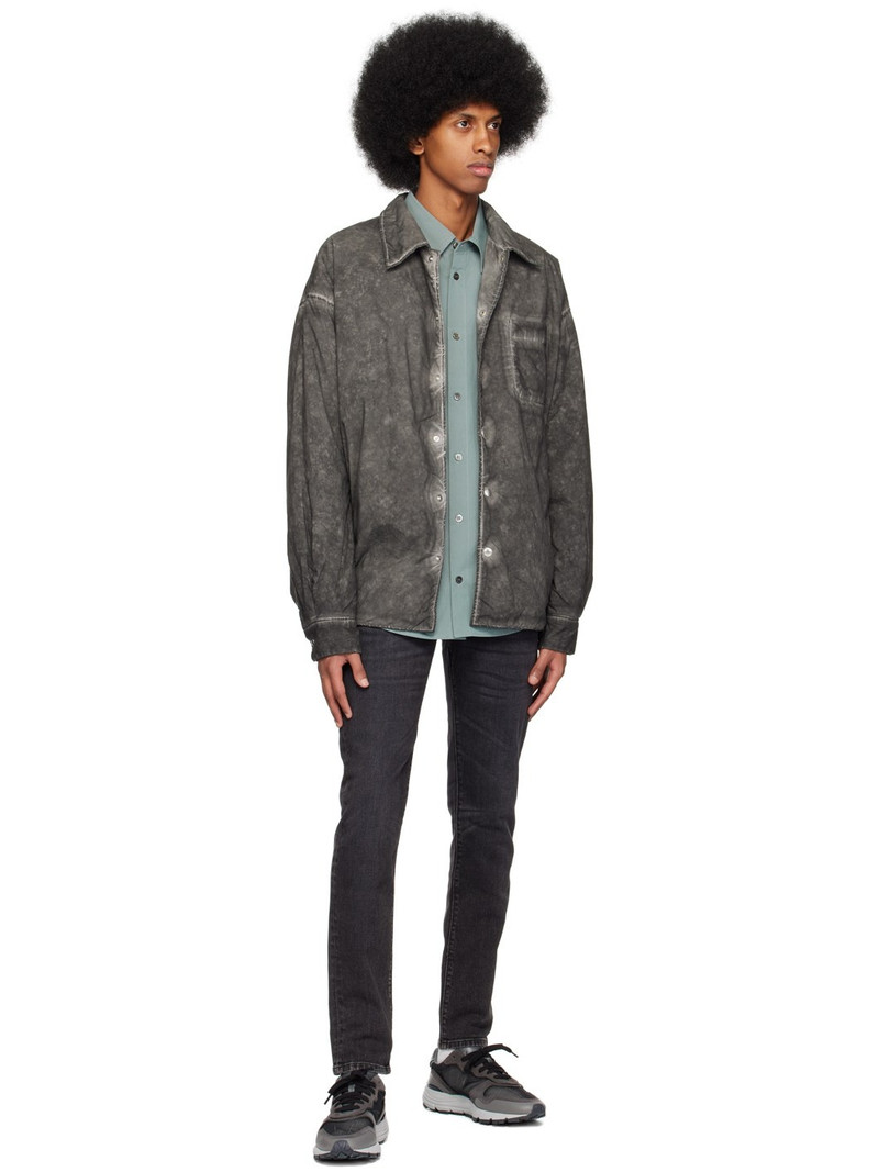 John Elliott Gray Cloak Shirt outlook
