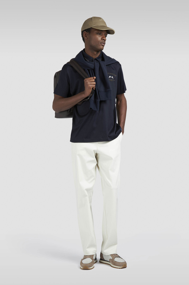 Paul & Shark X-SOFT INTERLOCK COTTON POLO SHIRT WITH EMBROIDERY outlook