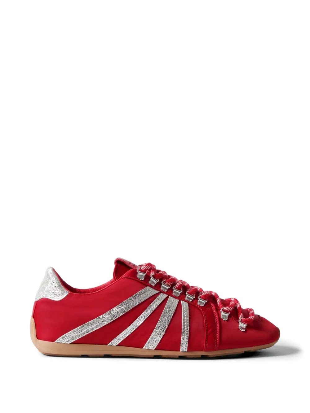 Swing striped lace-up sneakers - 1