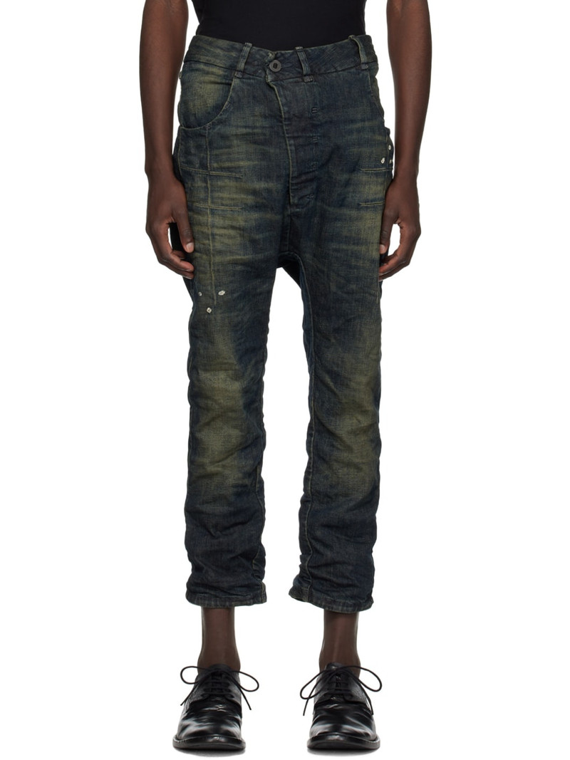 Blue Faded Jeans 1