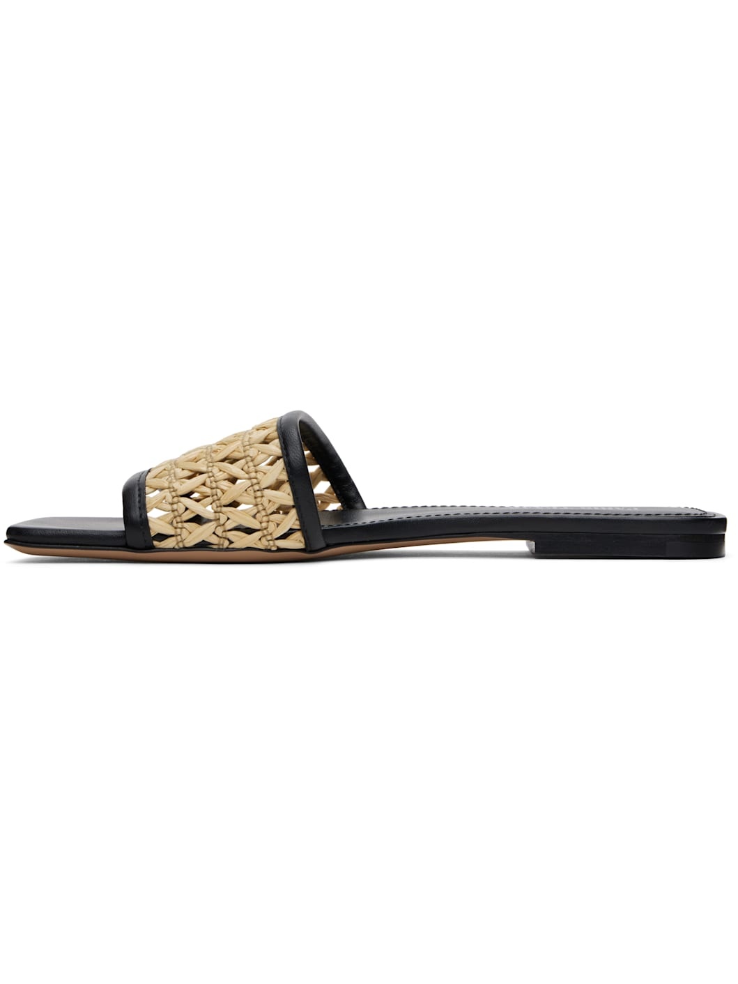 Beige & Black Sanremo Sandals - 3