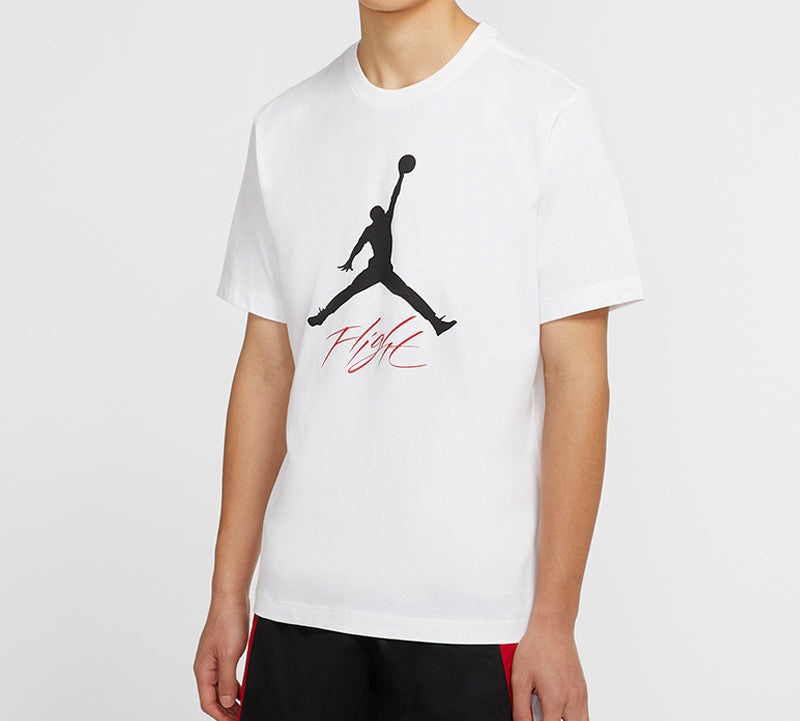 Air Jordan Flight Large Logo Short Sleeve White CW0394-100 - 3