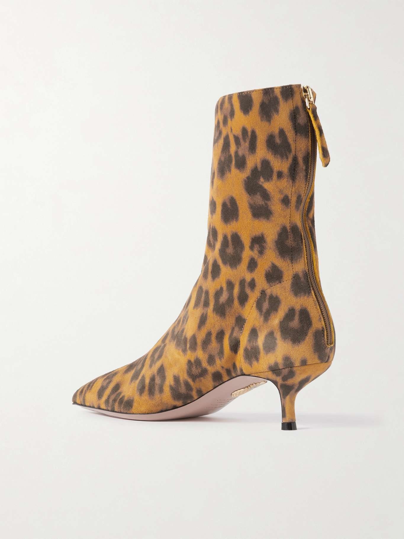 Montmartre 50 leopard-print suede ankle boots - 3