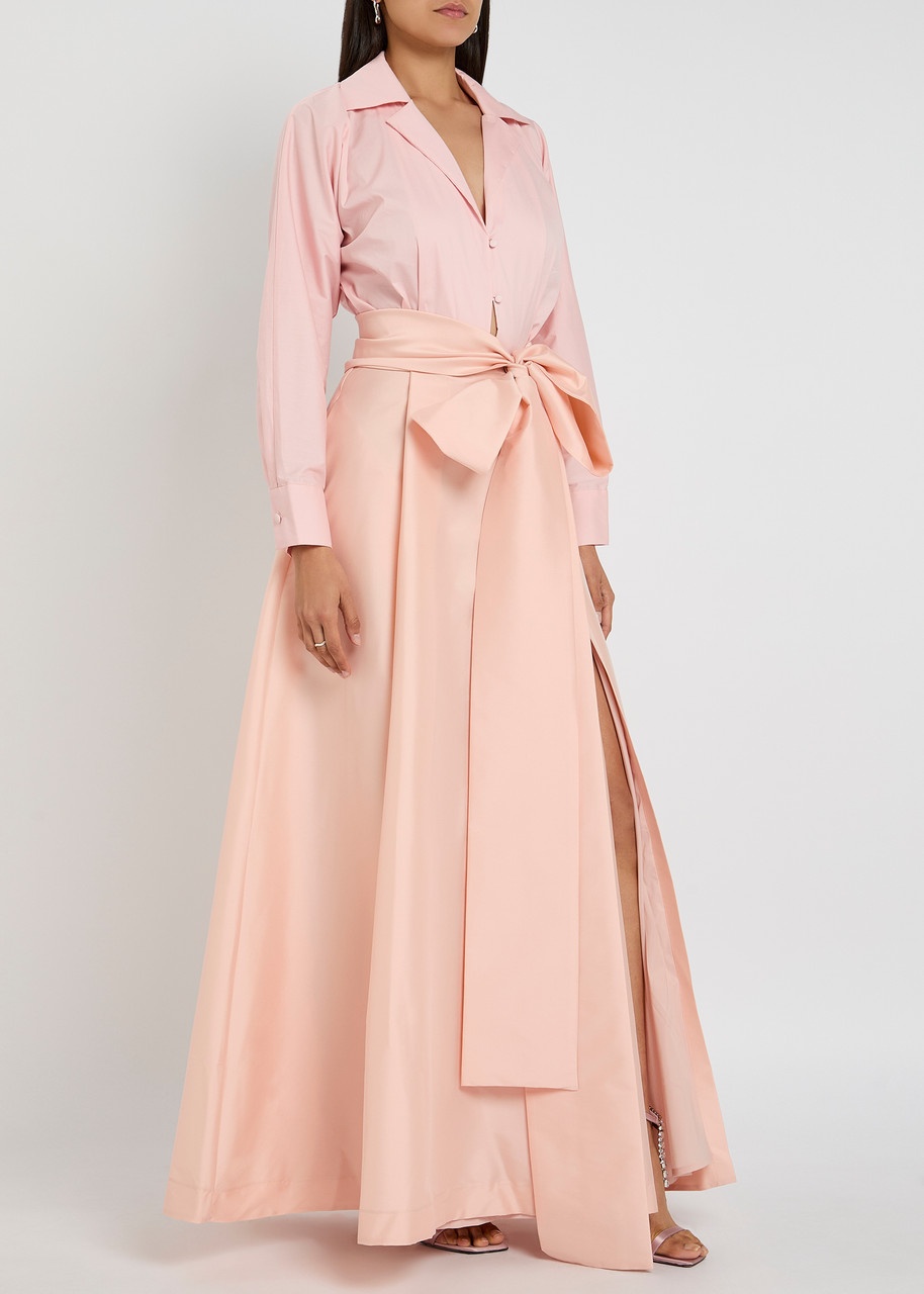 Bernadette Beatrice Cotton-blend Maxi Shirt Dress - 2