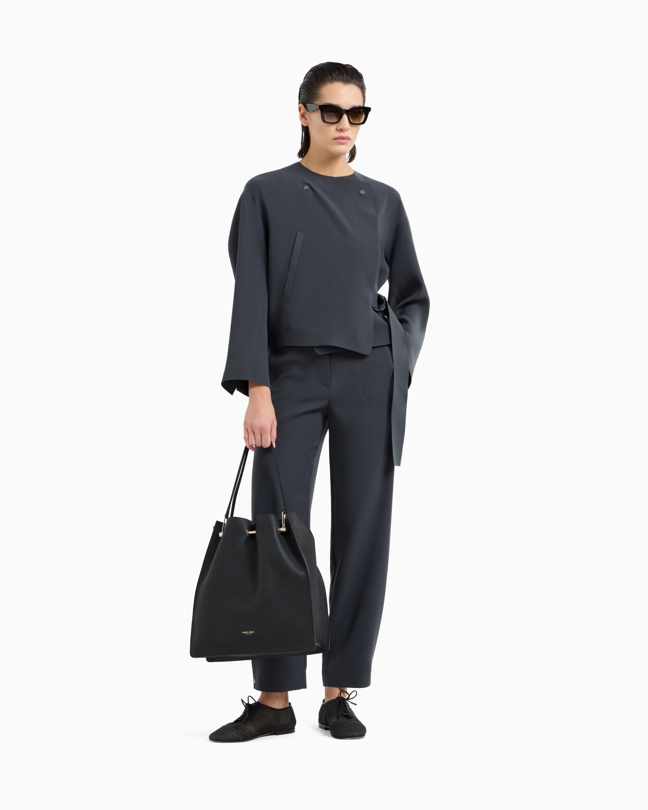 TECHNICAL-CADY STRAIGHT TROUSERS - 2