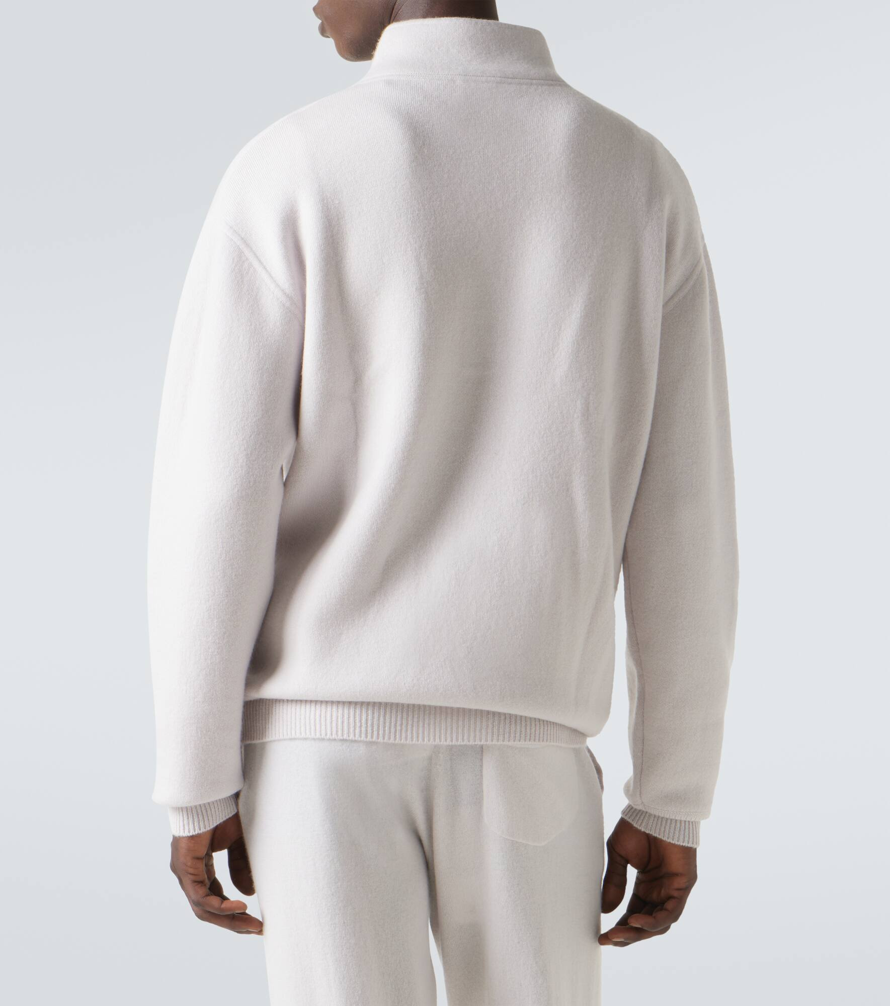 Wool and cashmere turtleneck sweater - 4