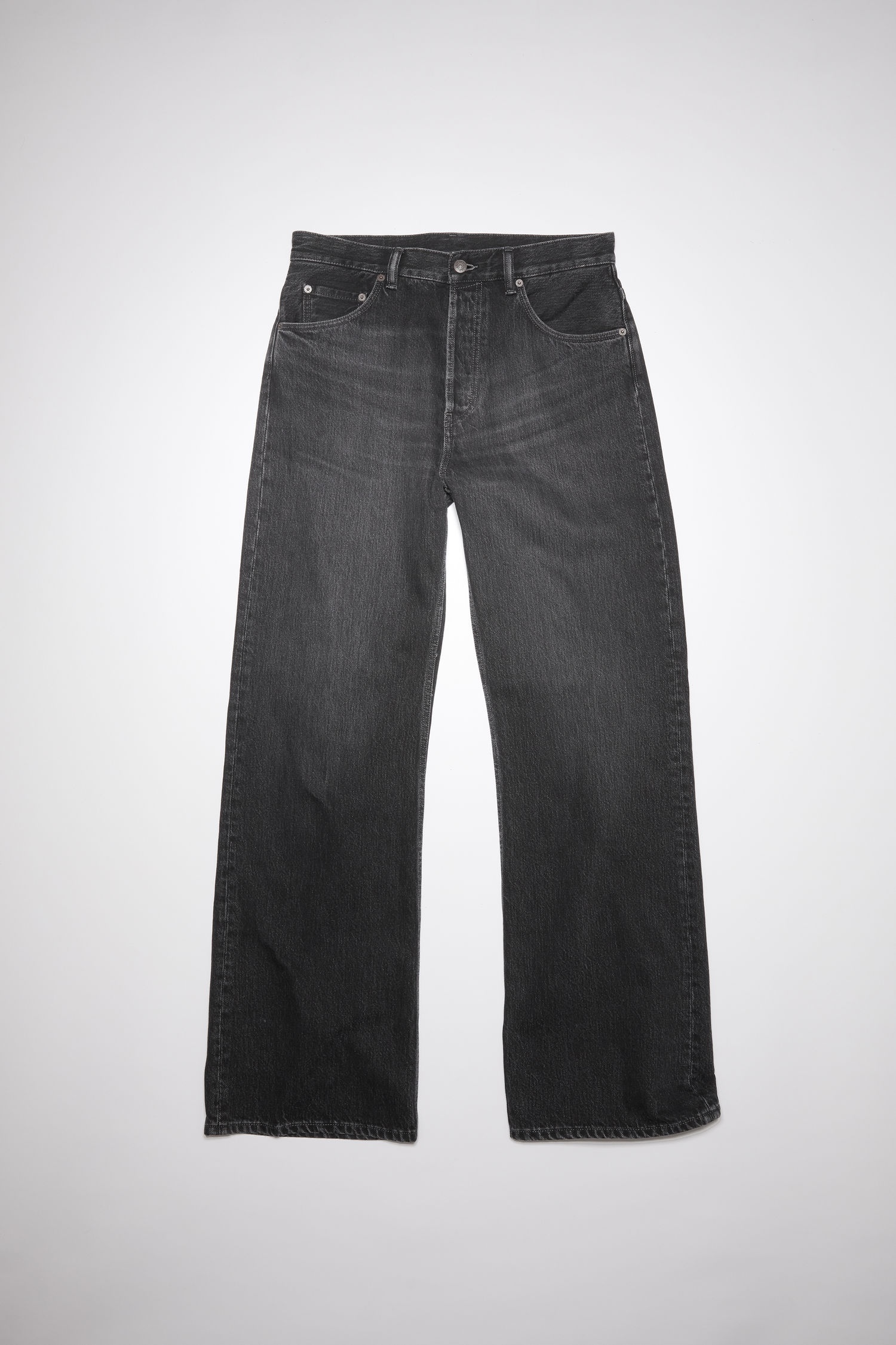 Loose bootcut jeans - Black - 1