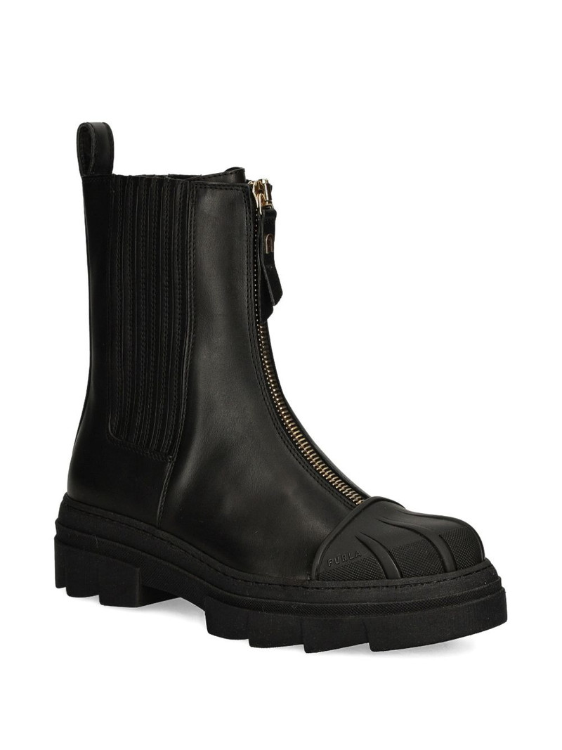 FURLA zip detail boots outlook