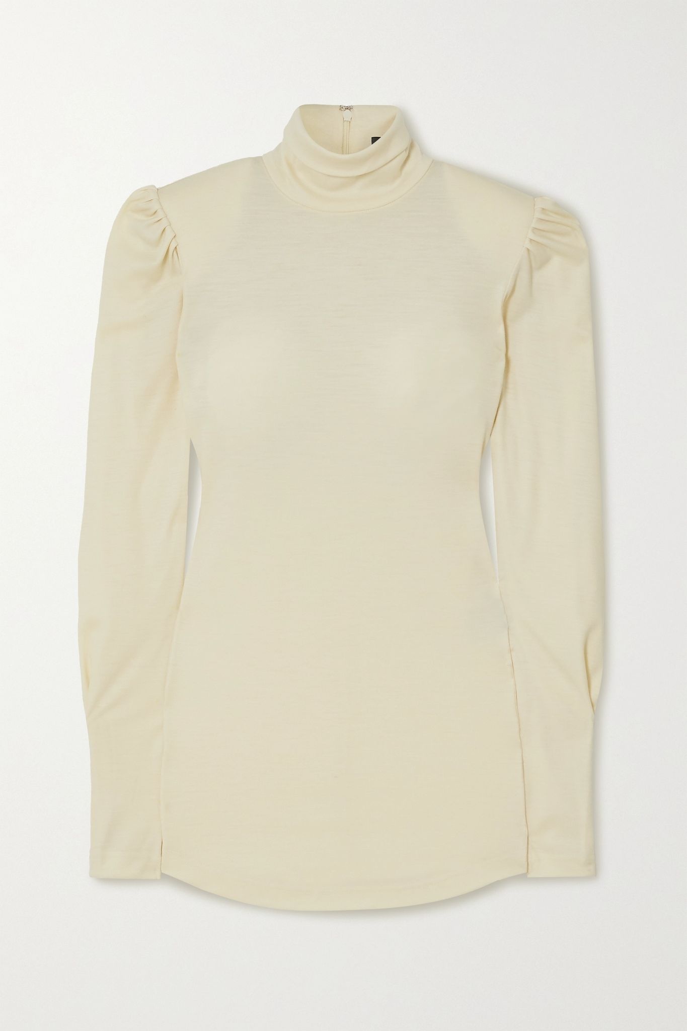 Gavina wool turtleneck top - 1