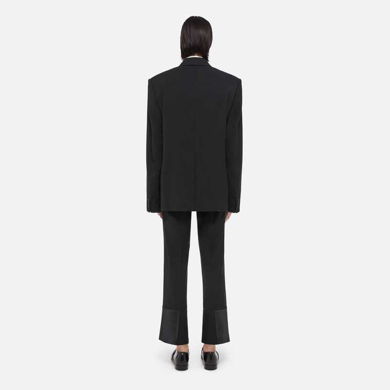 VIRGIN WOOL TUXEDO CAR BLAZER 9