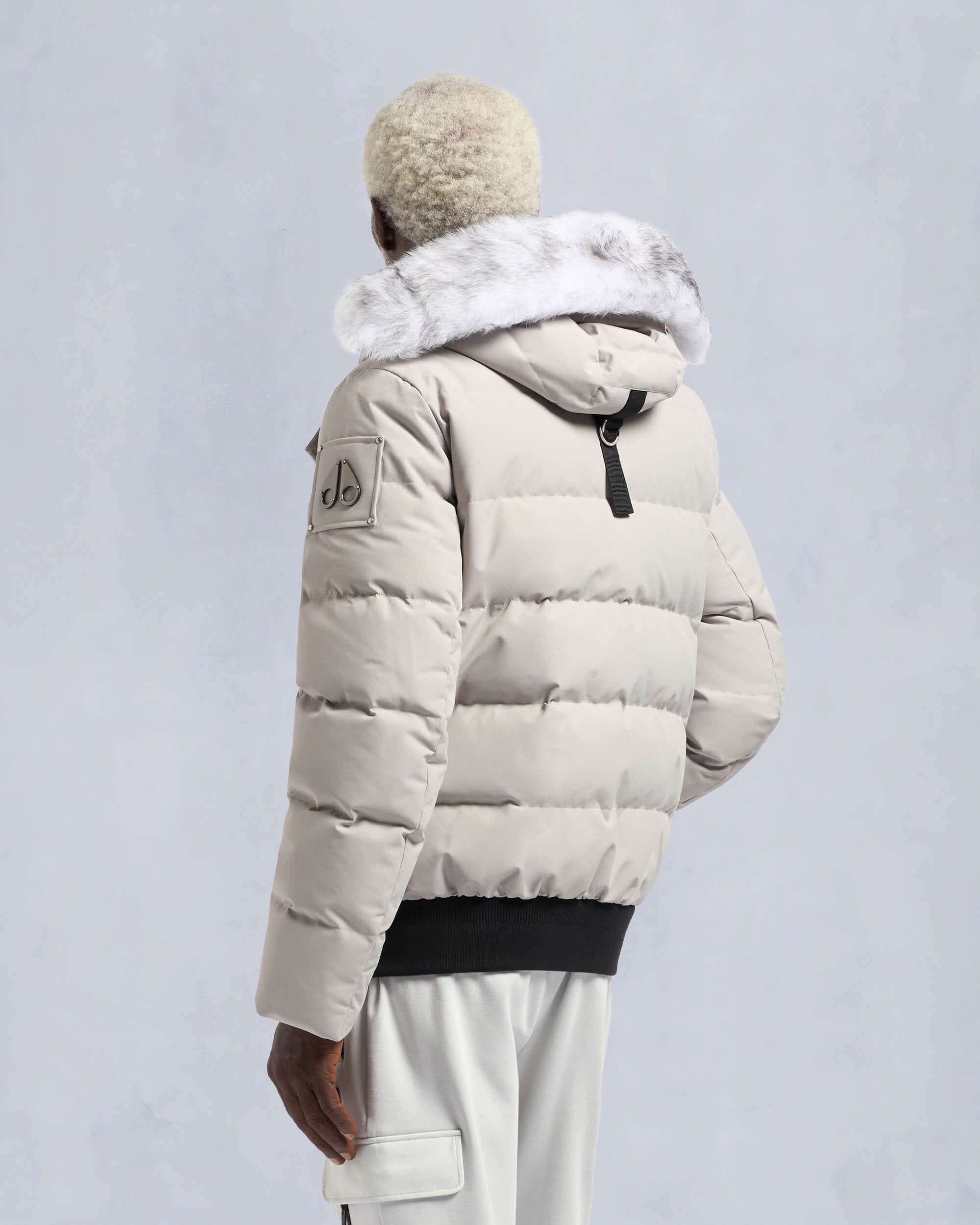 CLOUD SHEARLING BOMBER JACKET - 4