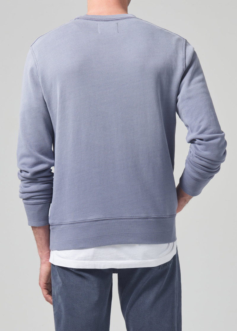 Vintage Crewneck Sweatshirt In Vintage Indigo 3