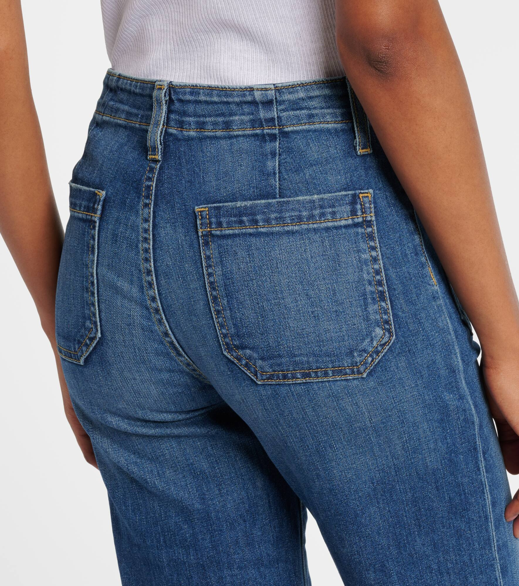 Florence mid-rise flared jeans - 6