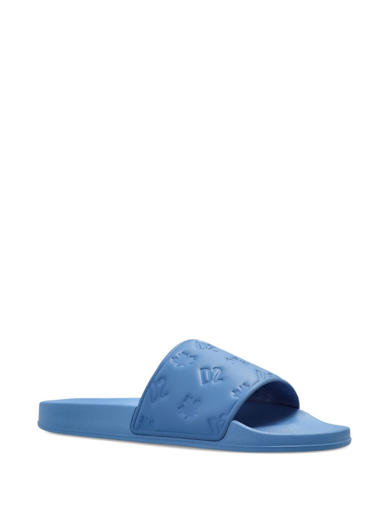 DSQUARED2 debossed slides outlook