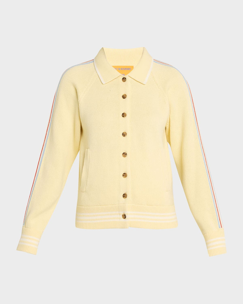 Varsity Cashmere-Cotton Jacket 1
