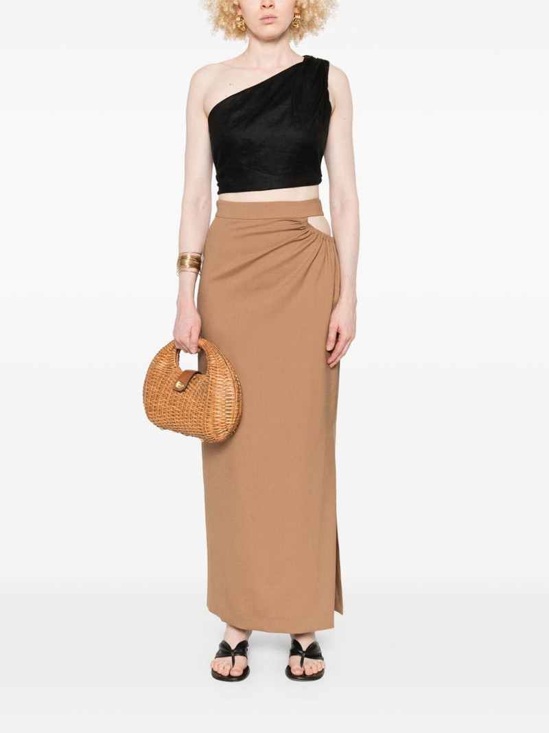Max Mara virgin-wool skirt outlook