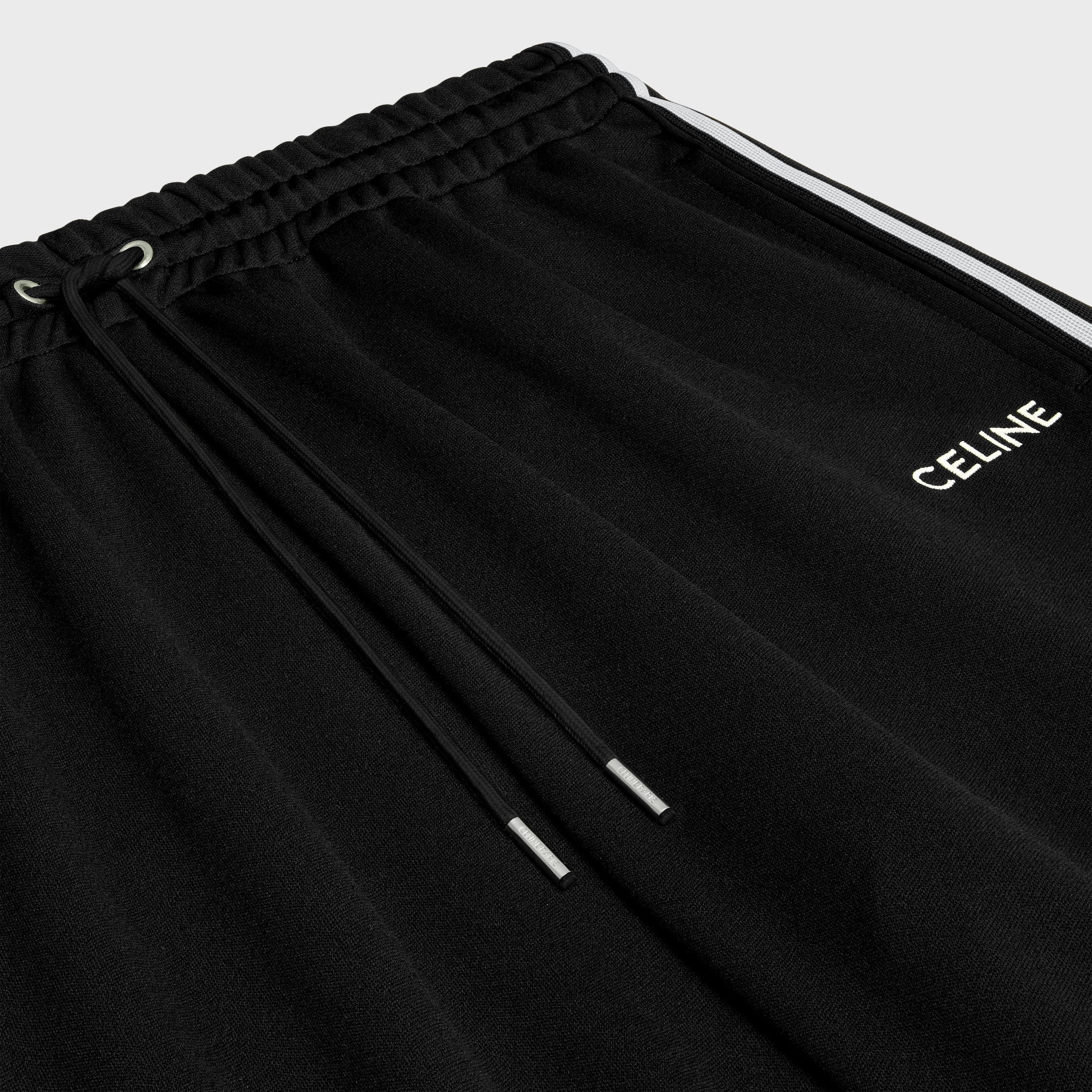 tracksuit pants in double face jersey - 3