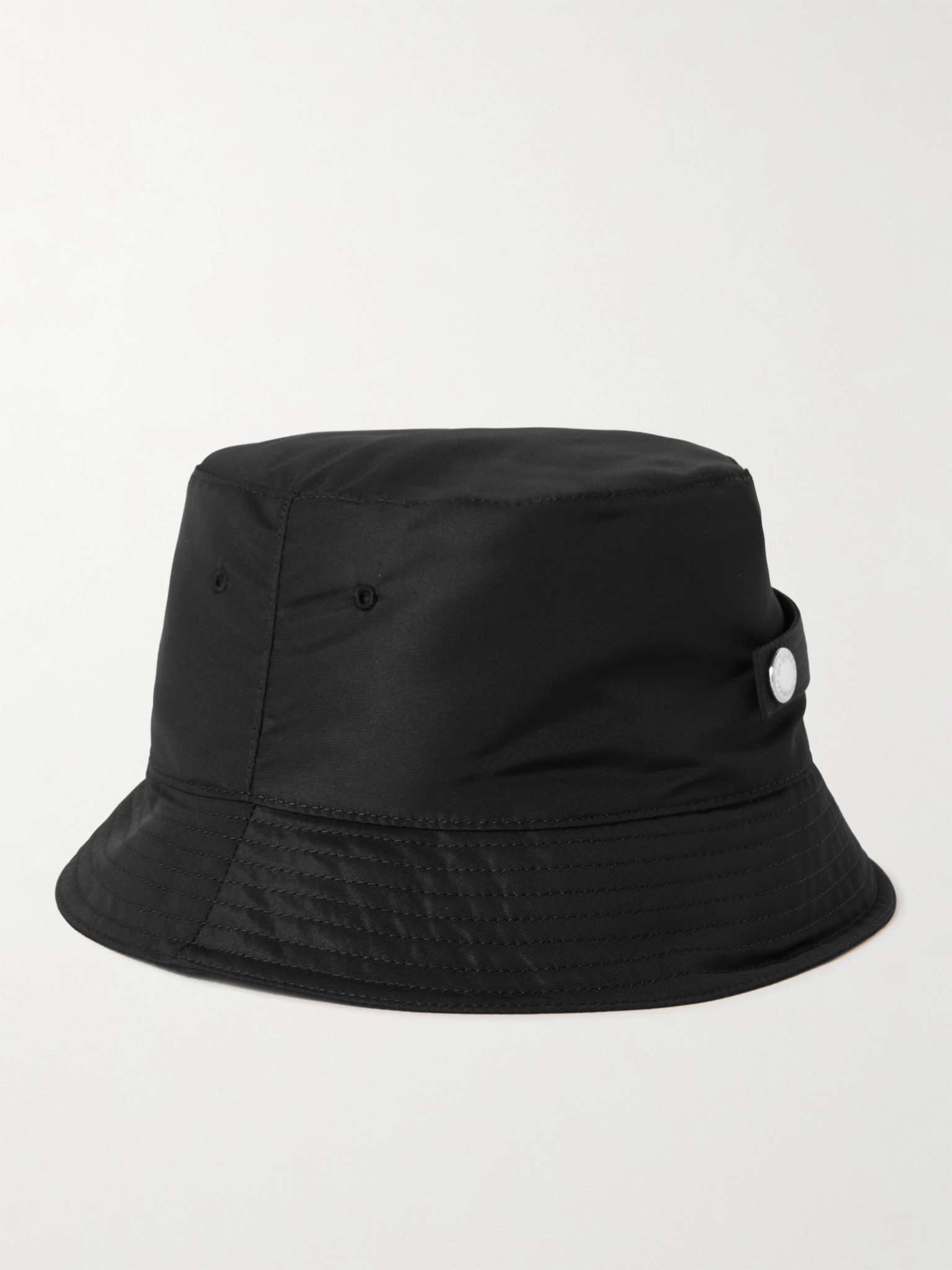 Logo-Appliquéd Shell Bucket Hat - 3