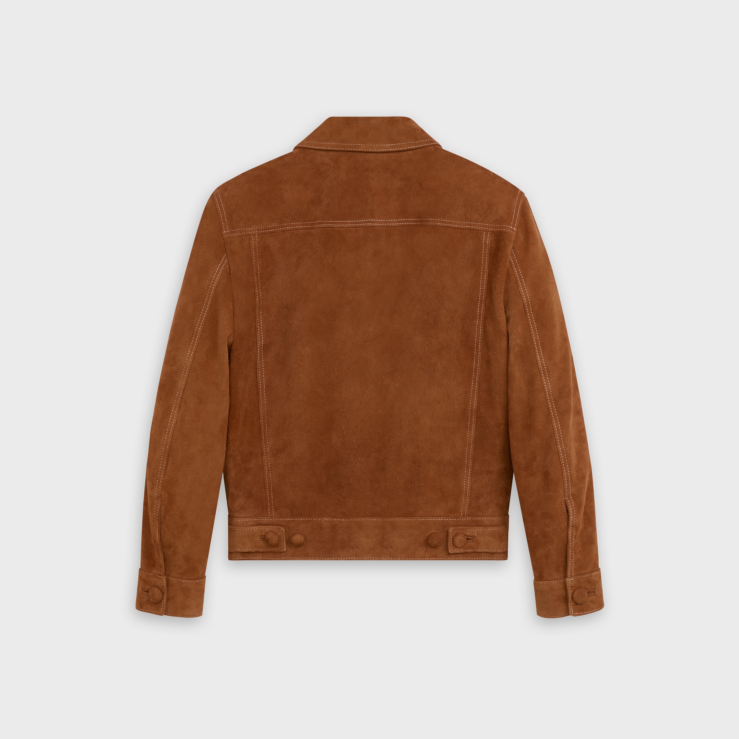 CELINE TRUCKER JACKET IN SUEDE - 2