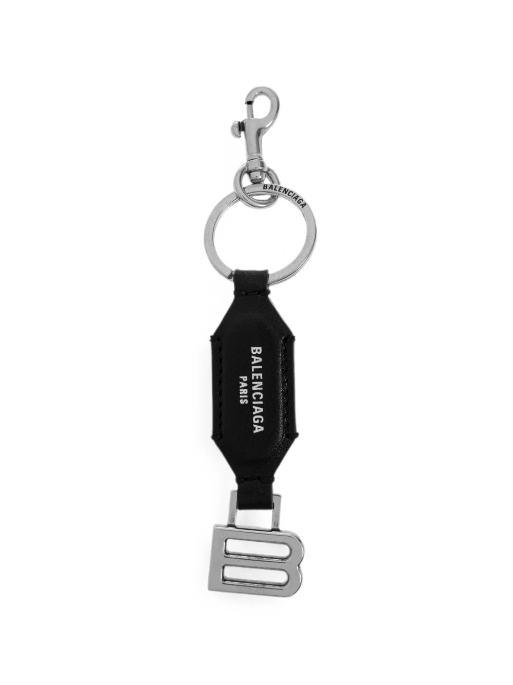 logo-print B-logo keychain - 1