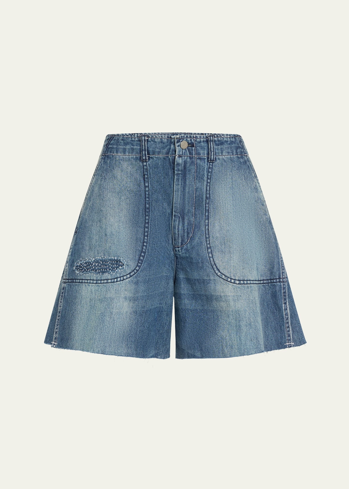 Spencer Denim Shorts - 1