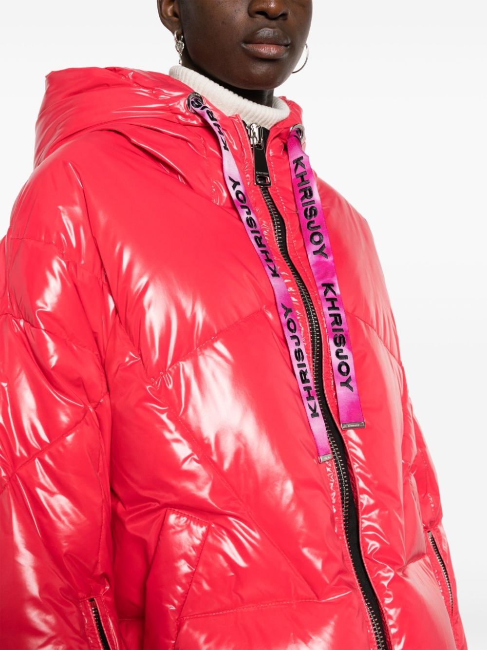 Khris Iconic hooded padded jacket - 5