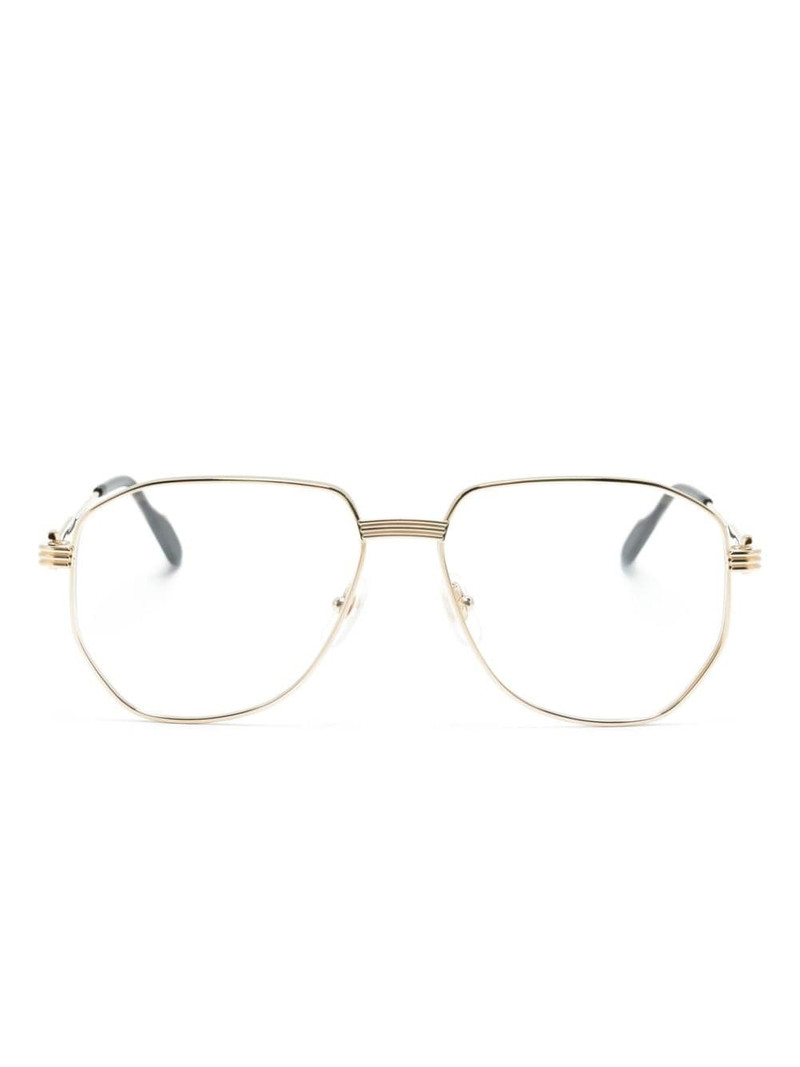pilot-frame glasses 1