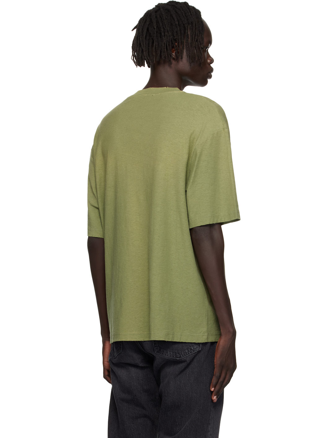 Green Logo Relaxed Fit T-shirt - 3
