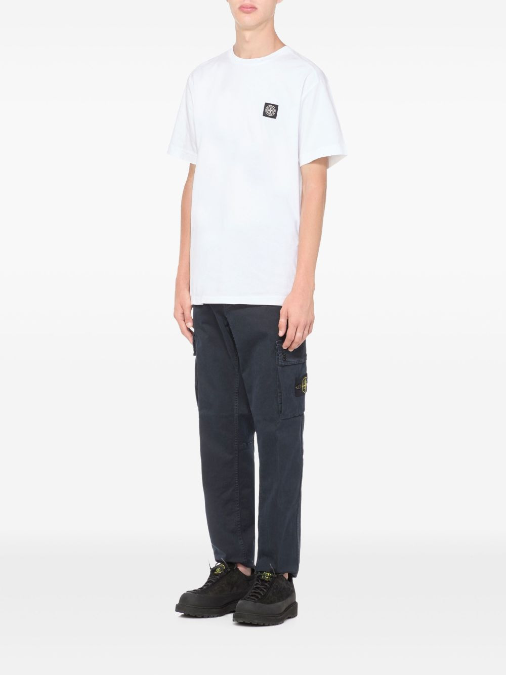 logo-patch T-shirt - 3