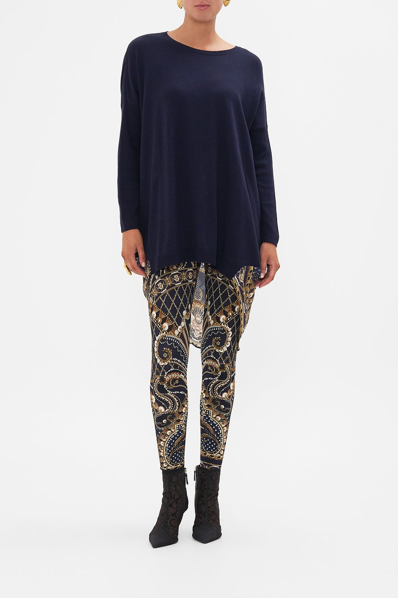 CAMILLA LONG SLEEVE JUMPER WITH PRINT BACK outlook