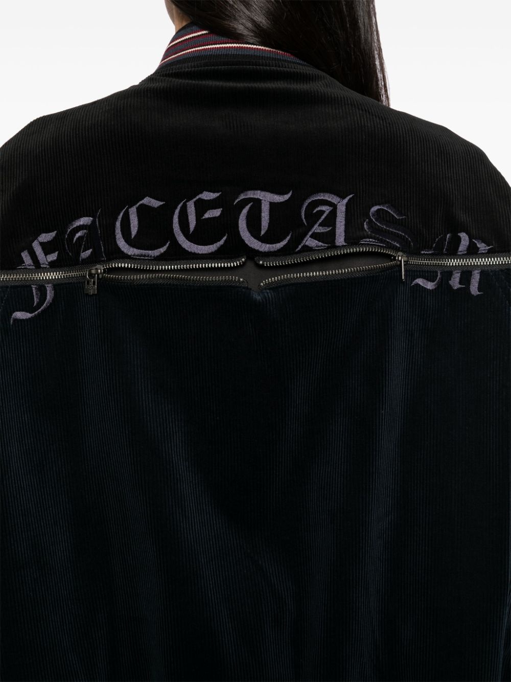 corduroy zipper jacket - 5