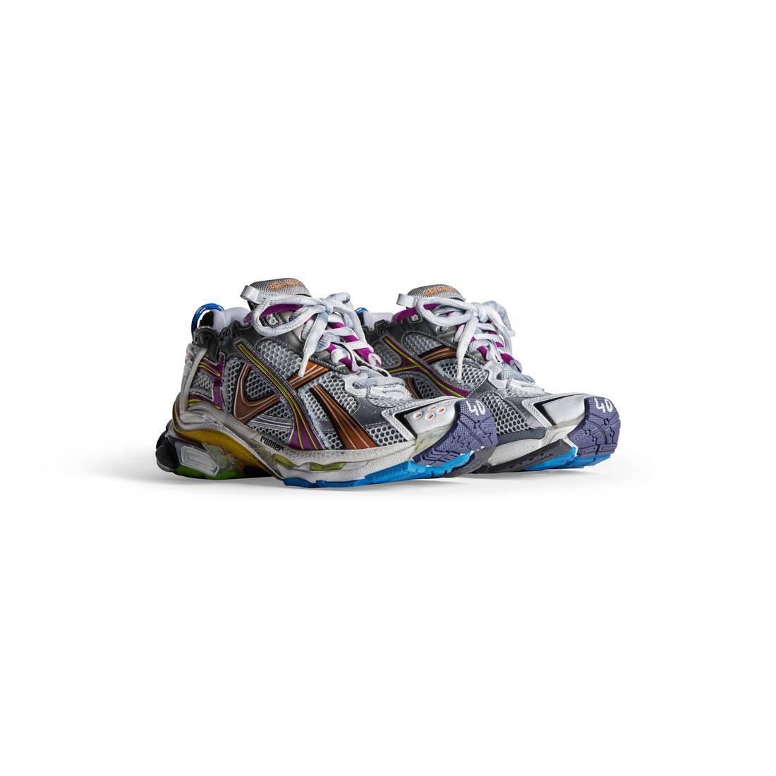 Women's Runner Sneaker in Grey - 2