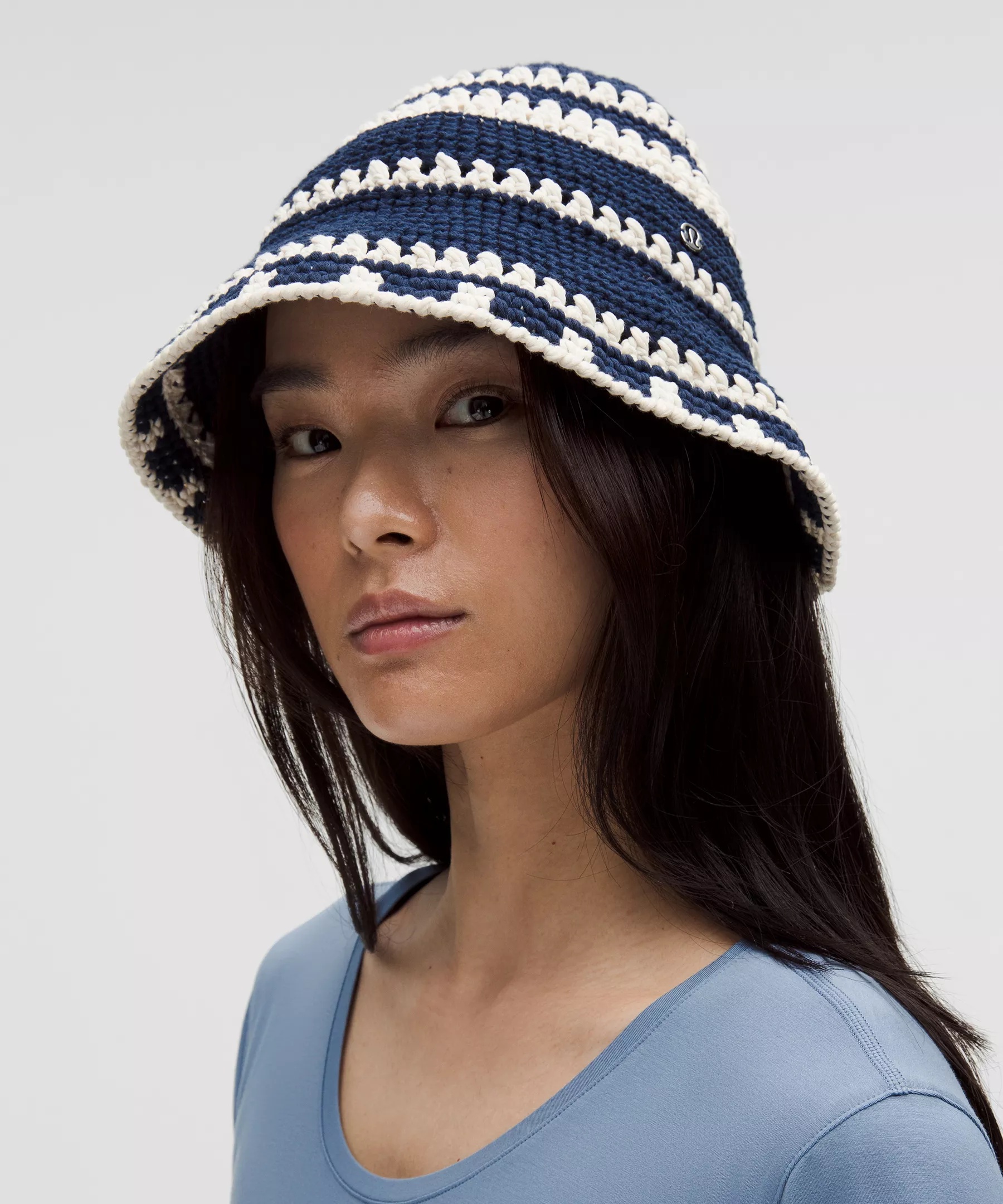 Cotton Crochet Bucket Hat - 2