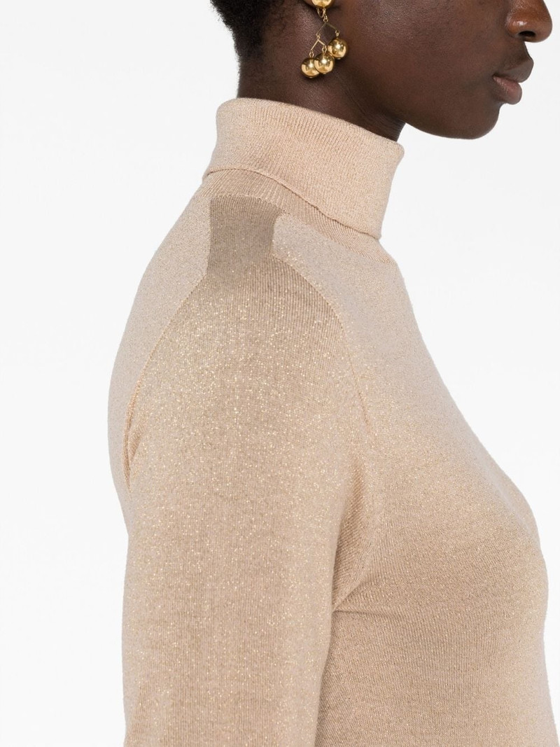 long-sleeve knitted maxi dress 3