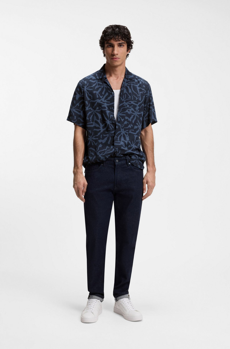 BOSS REGULAR-FIT SHIRT WITH MAXI PRINT outlook