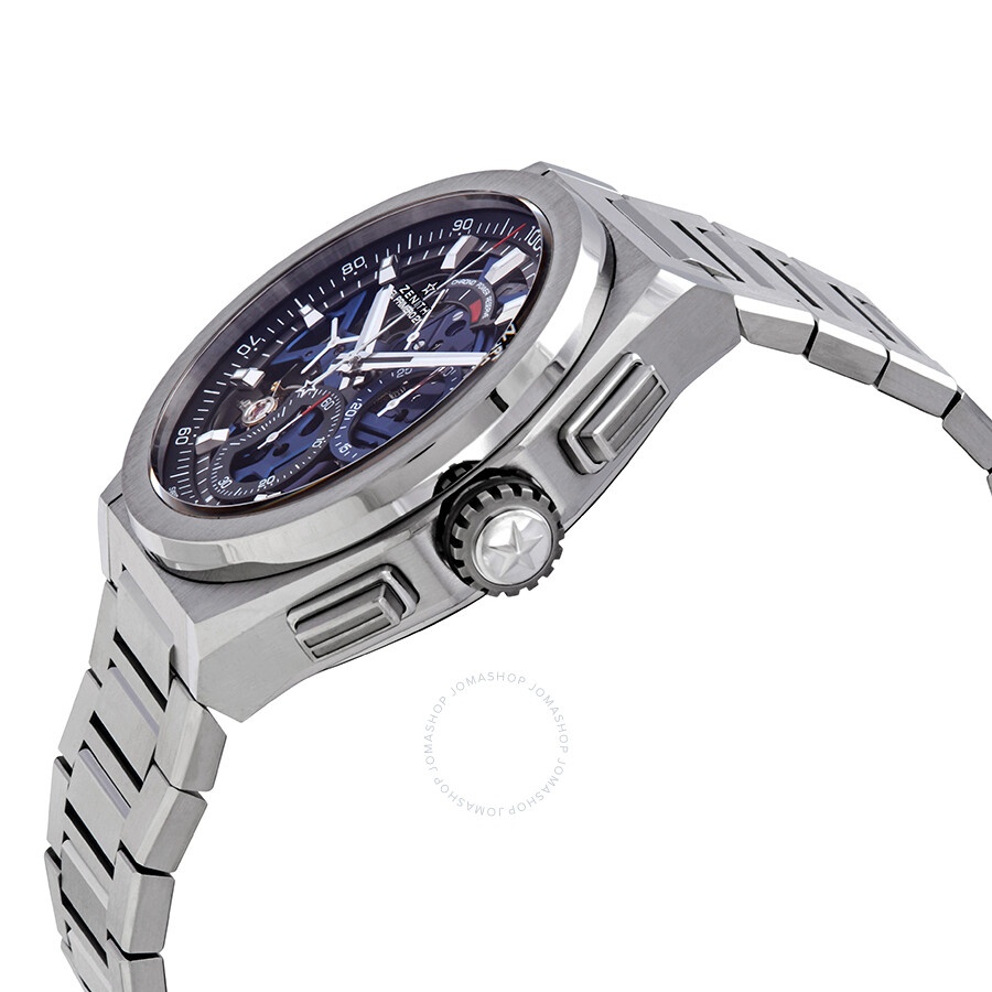 Zenith Defy El Primero 21 Chronograph Automatic Blue Skeletal Dial Men's Watch 95.9002.9004/78.M9000 - 2