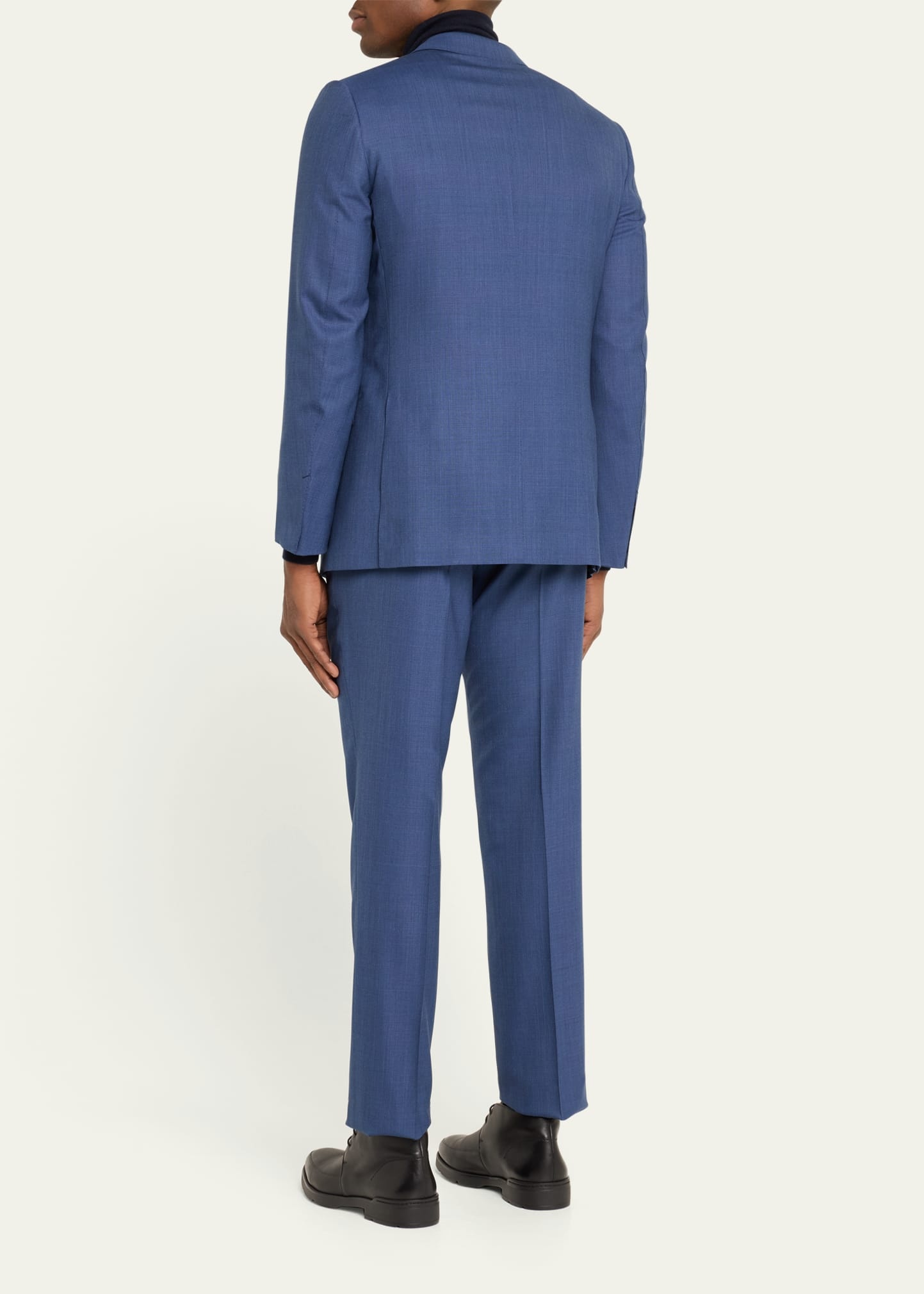 Men's Centoventimila Wool Suit - 3