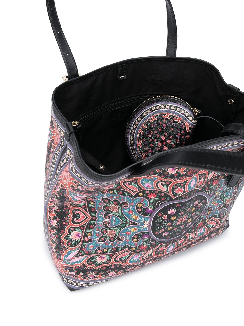 floral-print tote - 5