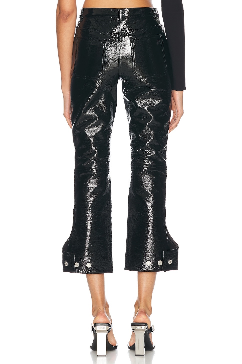 Reversed Vinyl Pant - 4