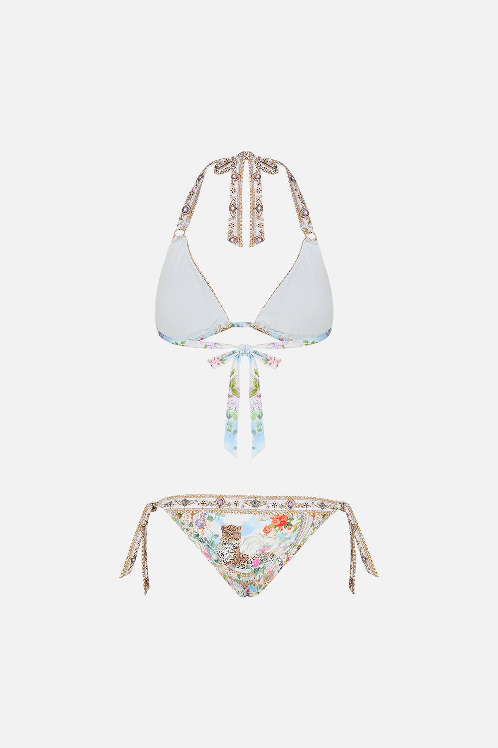 SOFT TIE TRI BIKINI WITH TRIMS - 7